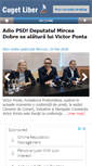 Mobile Screenshot of cugetliber.ro